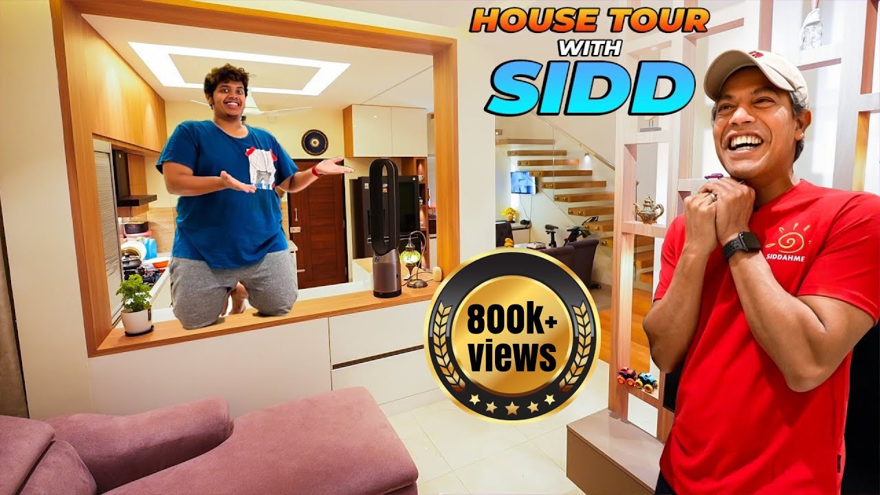 House Tour with Sidd🤩 - Irfan’s View