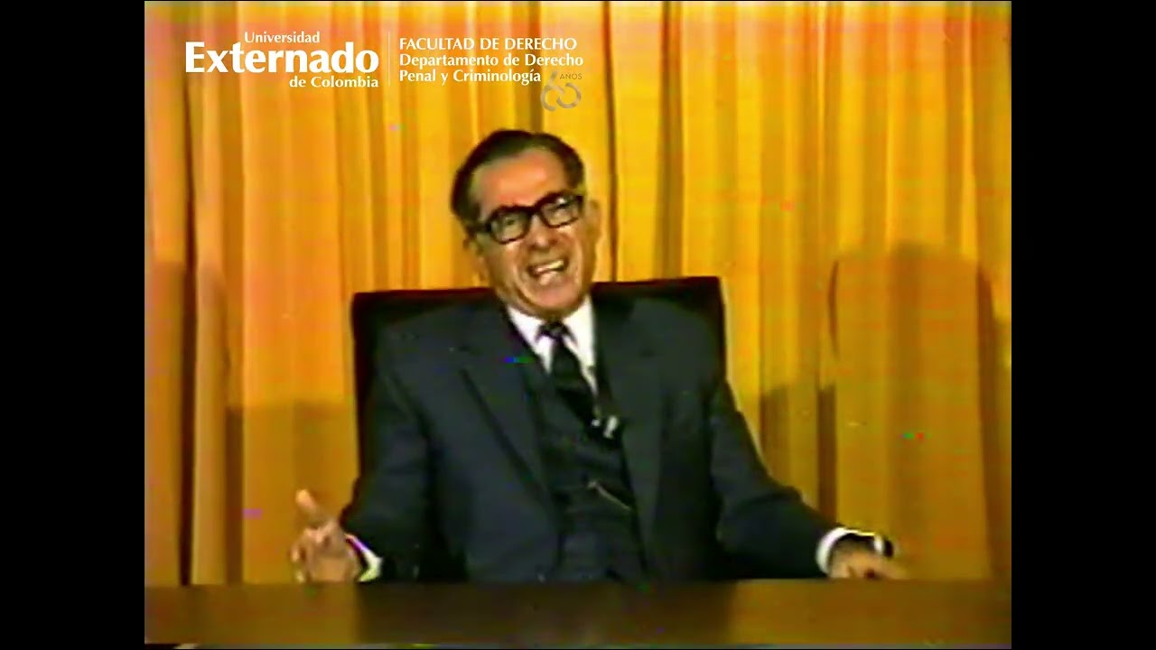 Especialización en Derecho Penal años 80: Concurso de delitos - Dr. Alfonso Reyes Echandía