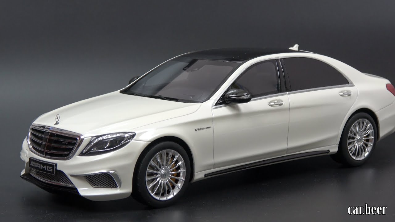 1/18 GT spirit - Mercedes Benz - S class S65 AMG 2016 review - 4K video