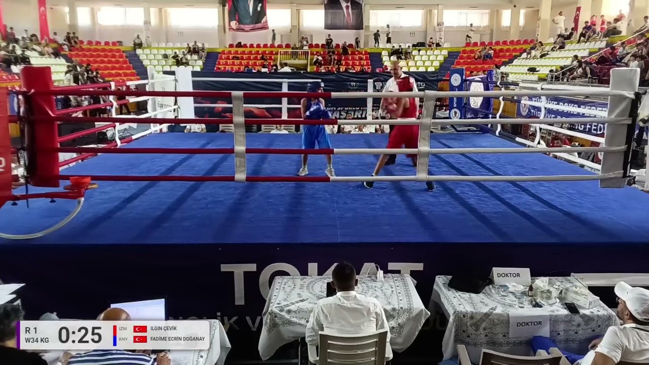 ILGIN ÇEVİK - FADİME ECRİN DOĞANAY TÜRKİYE BOKS FEDERASYONU ALT MİNİKLER FERDİ BOKS ŞAMPİYONASI 2025