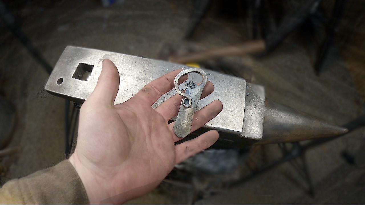 Forging a Rat tail bottle opener