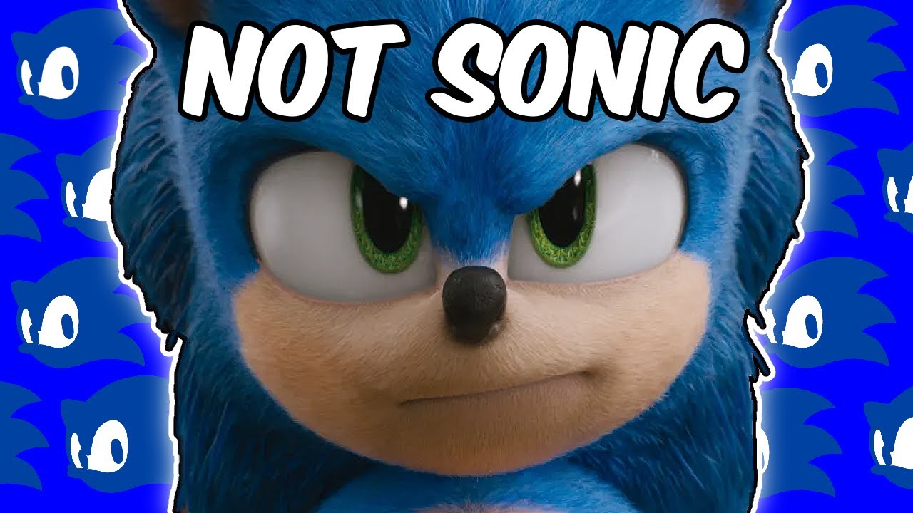 Movie Sonic is NOT THE SAME as Game Sonic