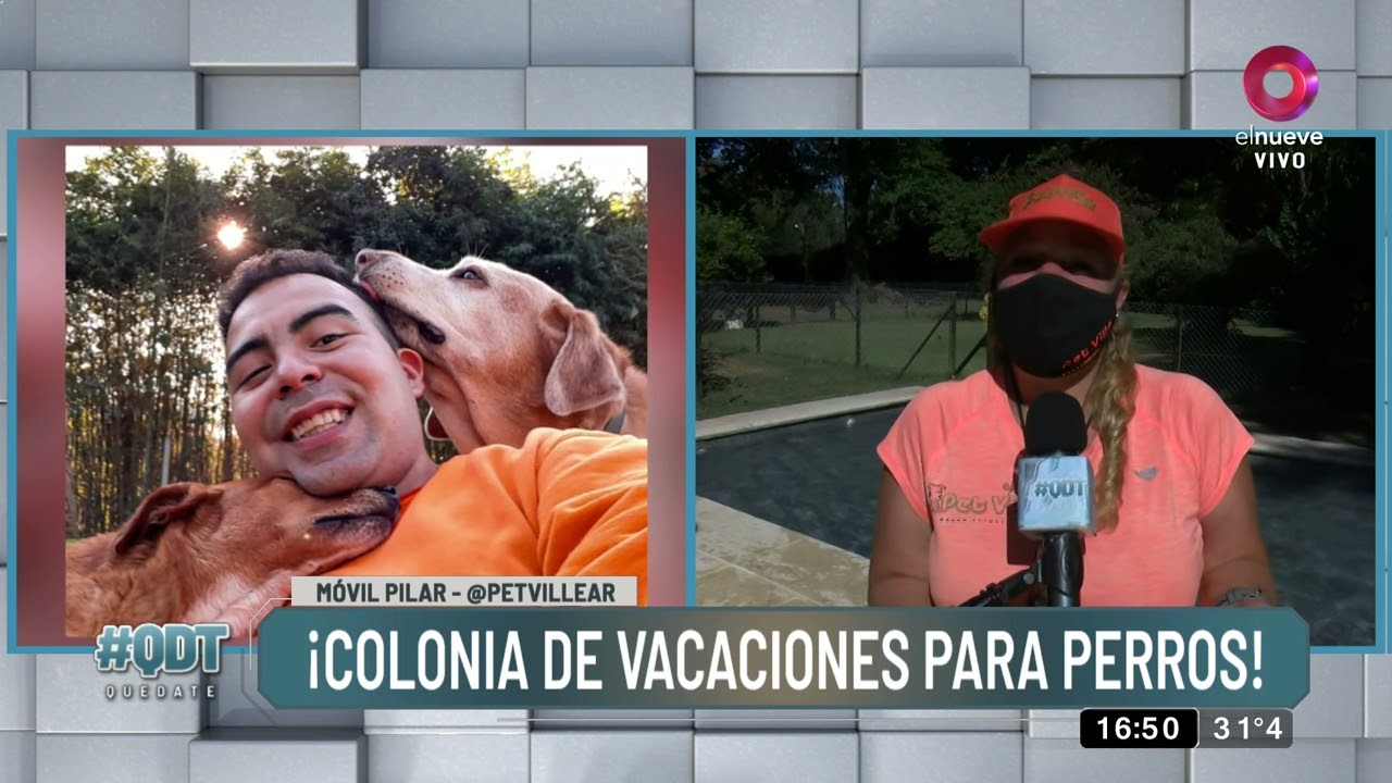 &iexcl;Colonia de vacaciones para perros!