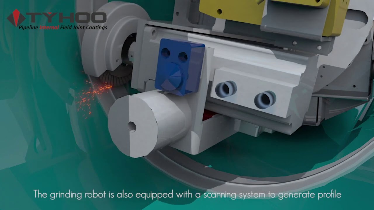 Pipeline Internal Girth Weld Grinding Robot