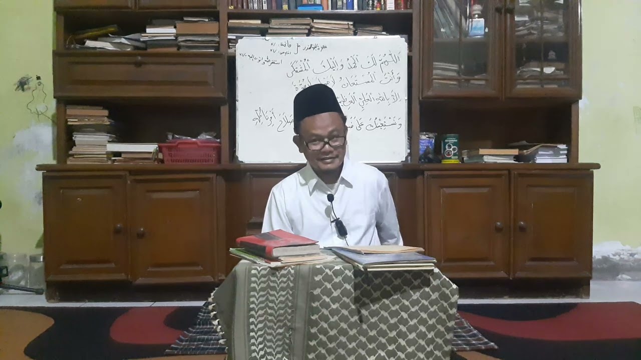 NGAJI BARENG USTAD MUHAJIR KITAB NASHAIHUL IBAD BAB BEKAL AKHERAT ADALAH AMALAN YG BAIK