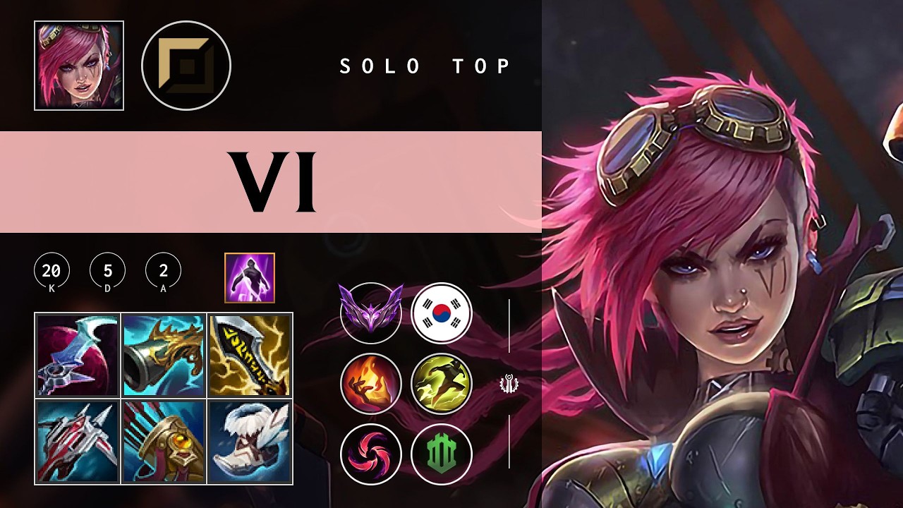 Vi Top vs Zaahen - KR Master Patch 26.02