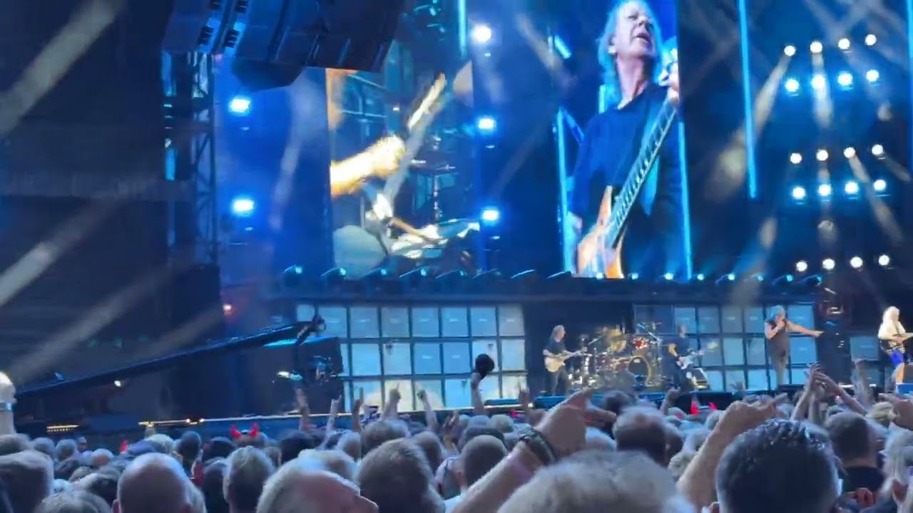 AC/DC - Shoot to thrill - Live Ullevi, Sweden July 28th 2025