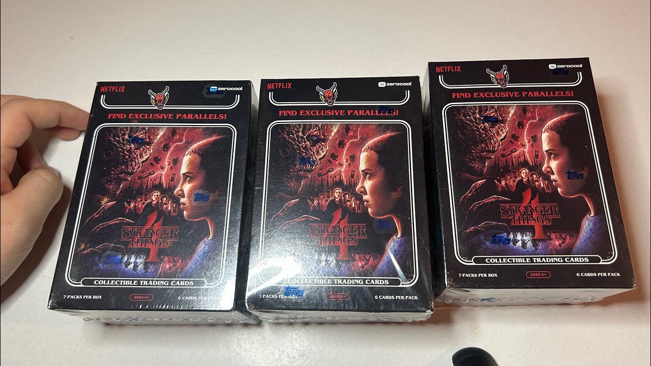 Topps Stranger Things 4 / opening 