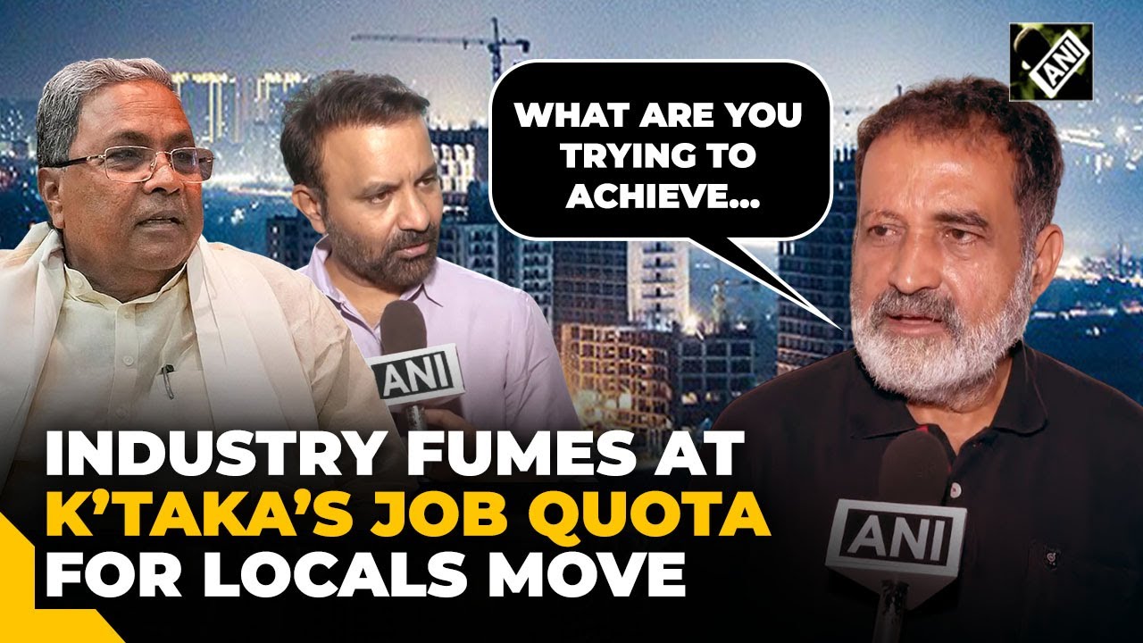 Industry fumes as Karnataka govt moves bill on reservation of jobs for locals in private sector