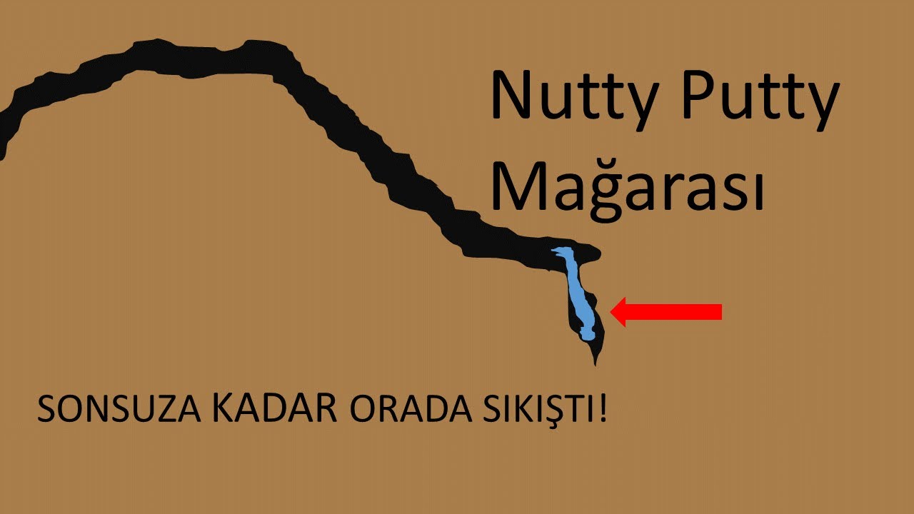 Sonsuza kadar mağarada sıkışıp kaldı! Nutty Putty mağarası