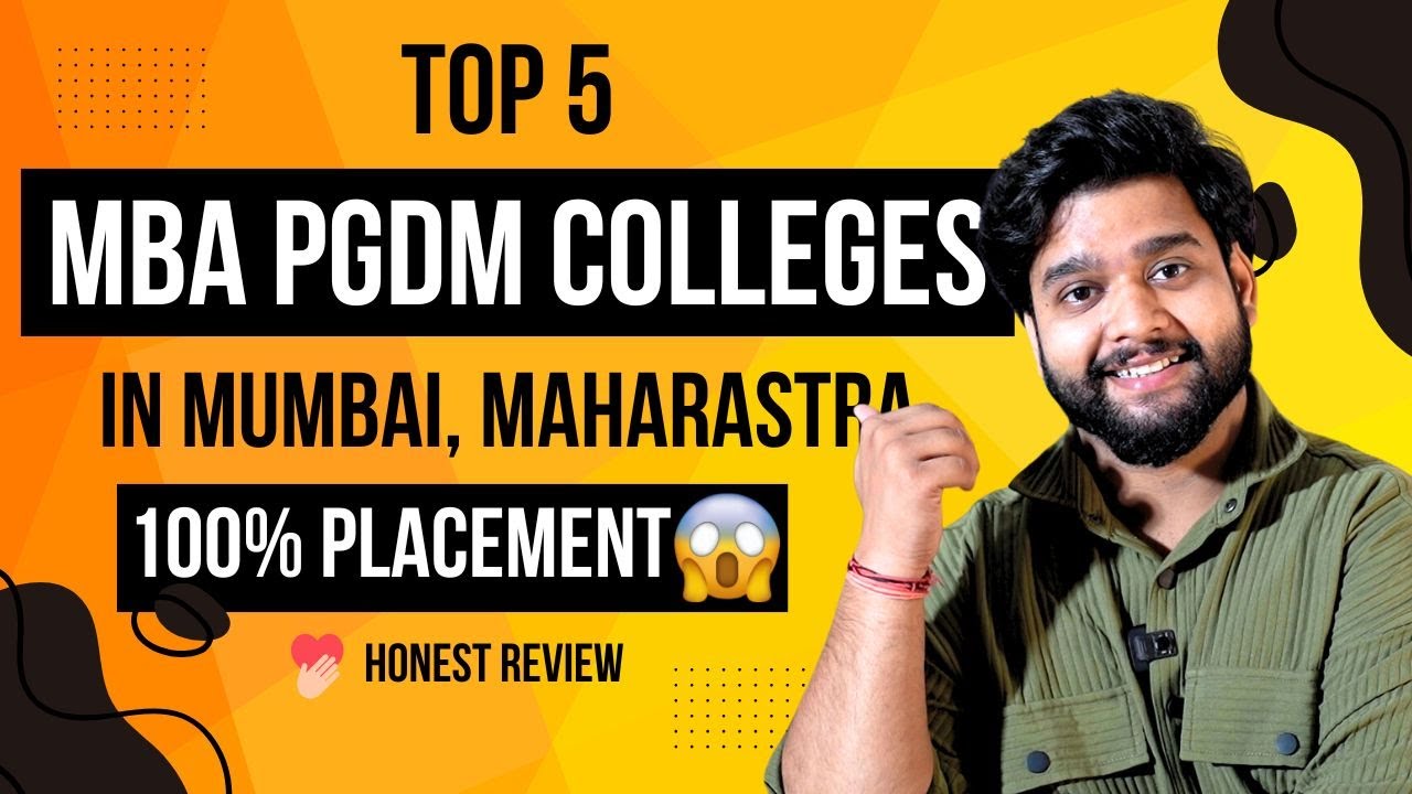 Top 5 MBA PGDM Colleges in Mumbai With 100% Placement & Best ROI | Honest Review about fees & Campus
