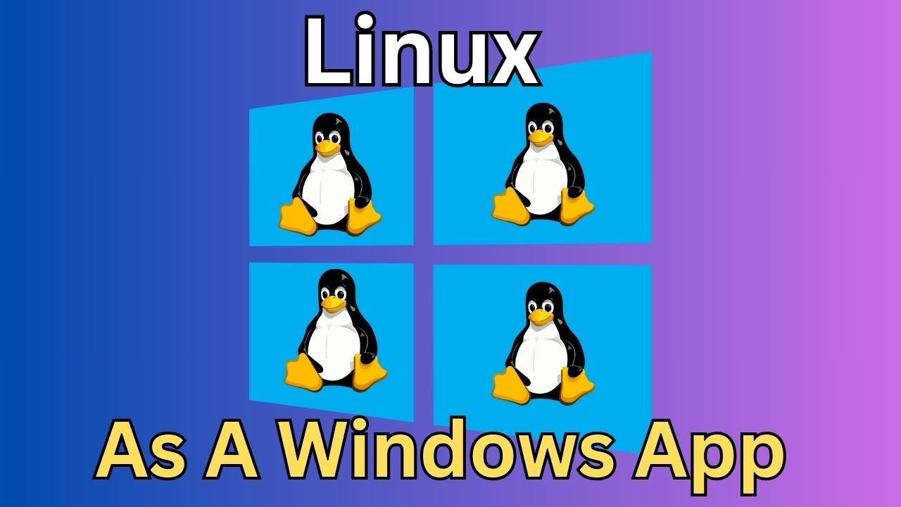Как установить Linux как приложение Windows