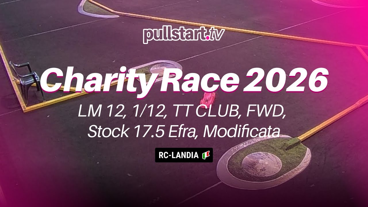 Charity Race 2026 // Sunday – Qualification 3-4 & Finals 1-3 // Rc-Landia 🇮🇹