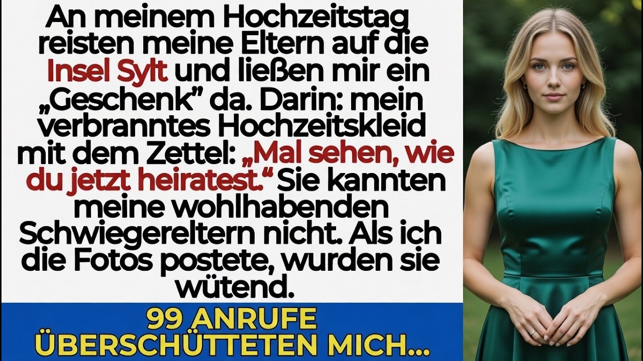 Meine Eltern reisten an meinem Hochzeitstag nach Sylt – doch ein Geschenk änderte alles