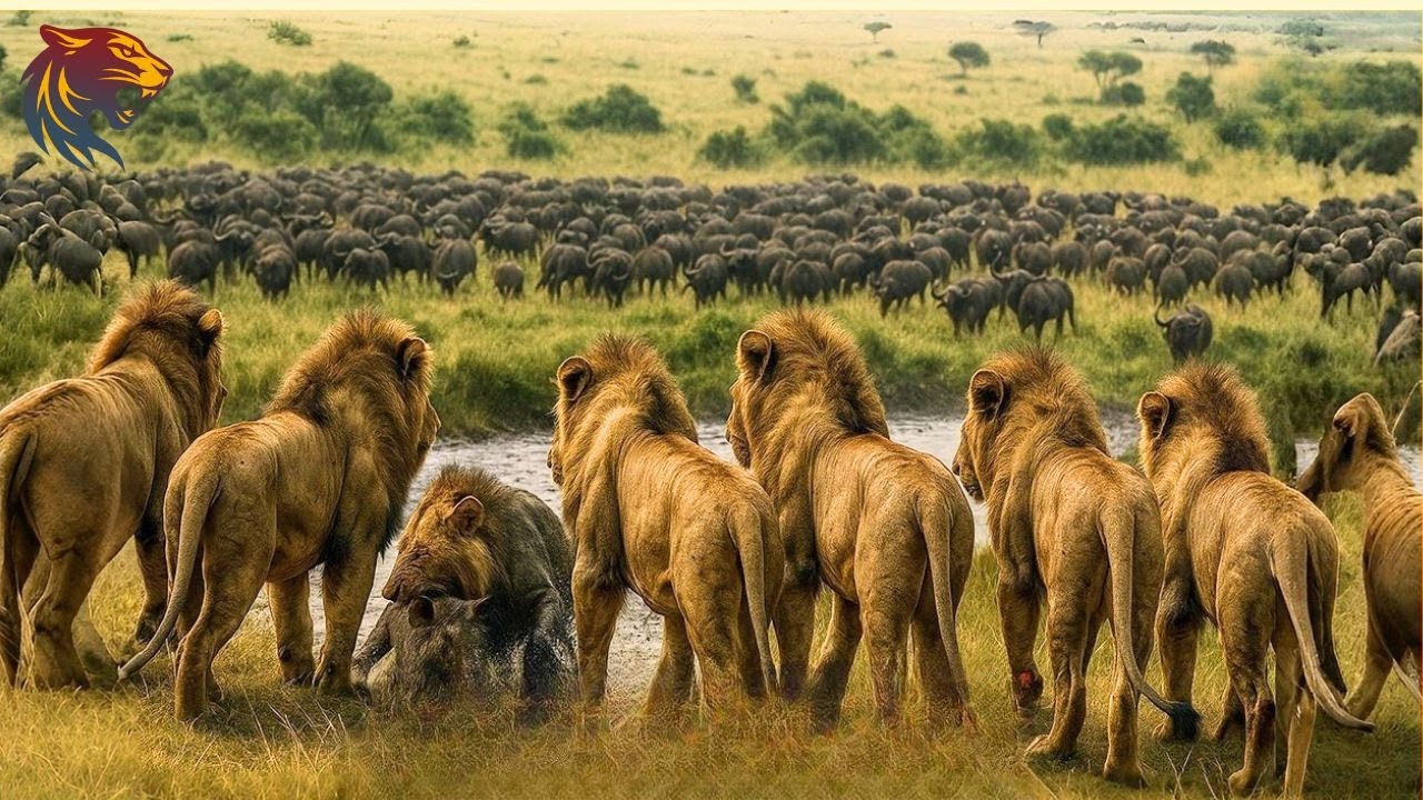 A Rota do Terror: Gnus Contra a Morte na Travessia do Rio Mara #animaisselvagens | Animais selvagens