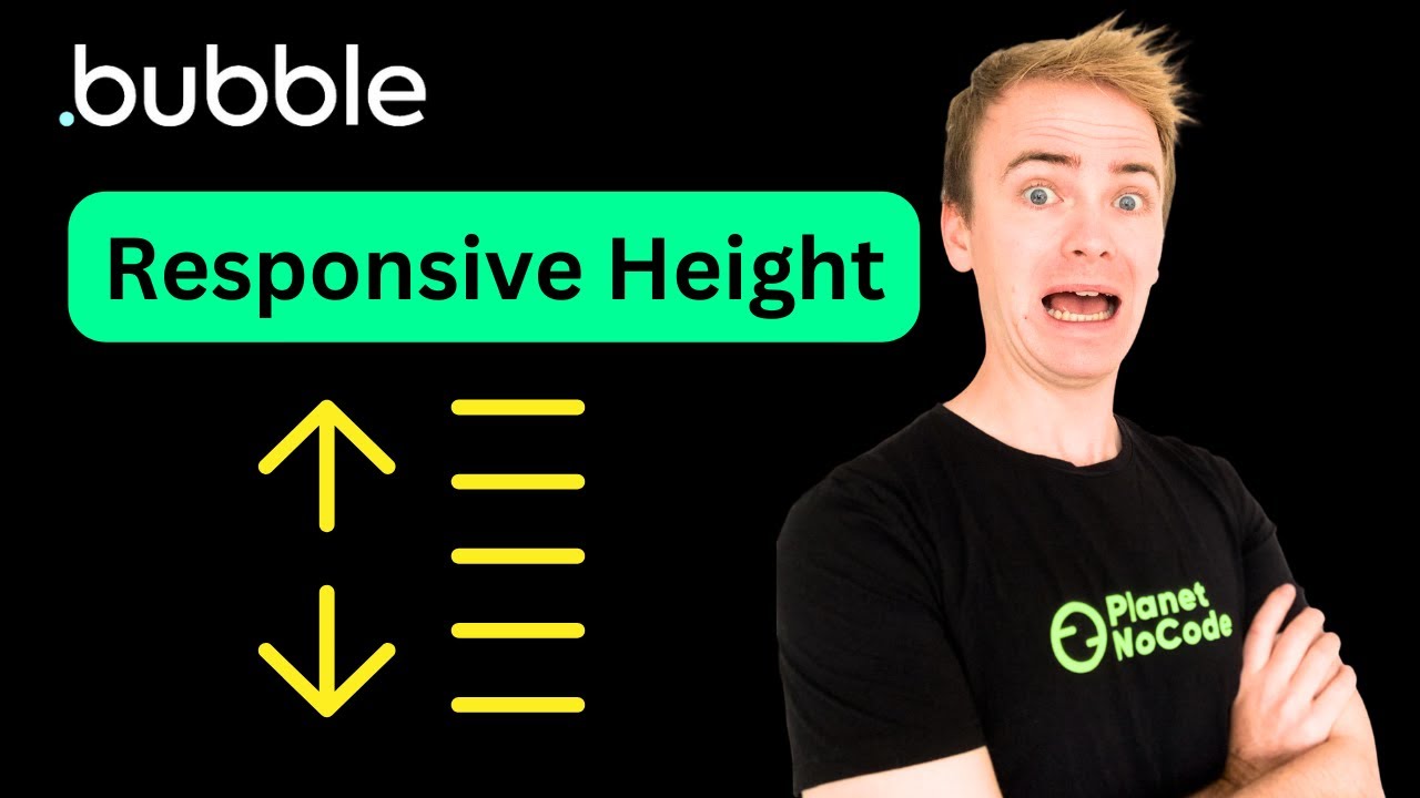 100% Height Full Screen in Bubble.io #bubble #nocode #tutorial