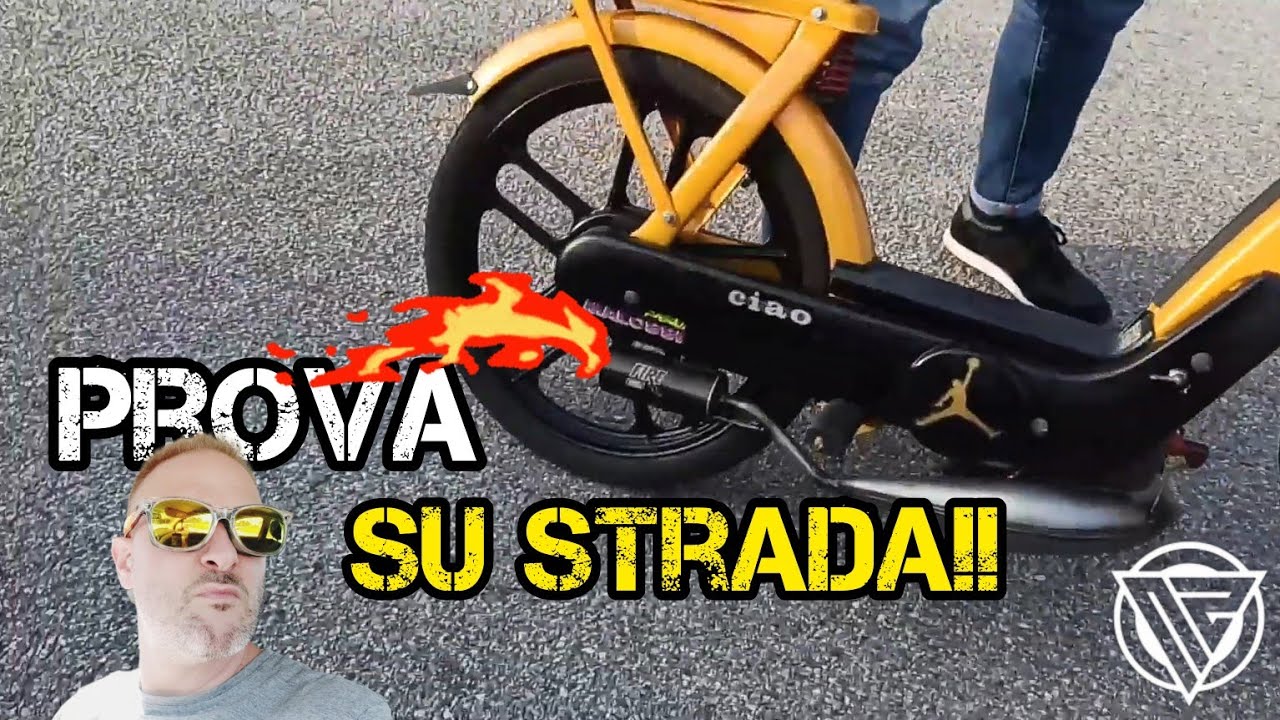 provo il ciao dopo aver cambiato il carburatore!!