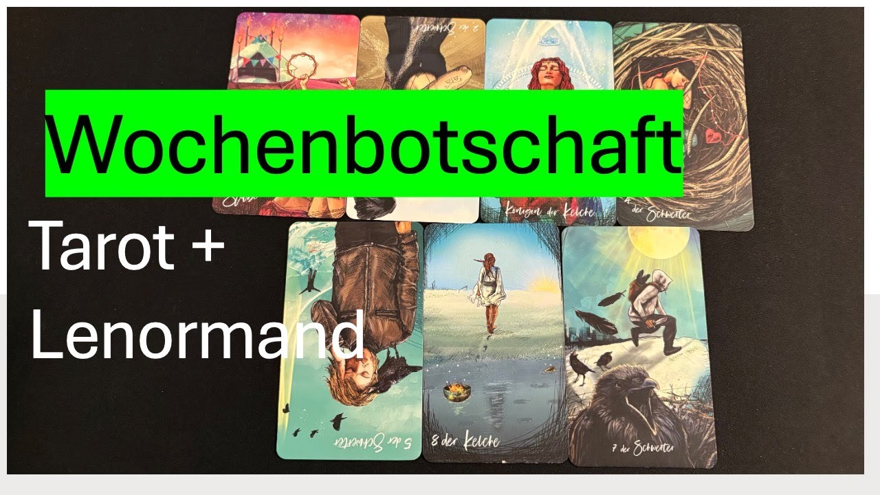 👉Wende durch schicksalshafte Nachricht 🍀 #Tarot + #Lenormand  
