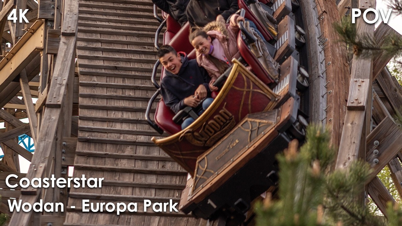 Wodan Timburcoaster 4K POV | Europa Park | 2024