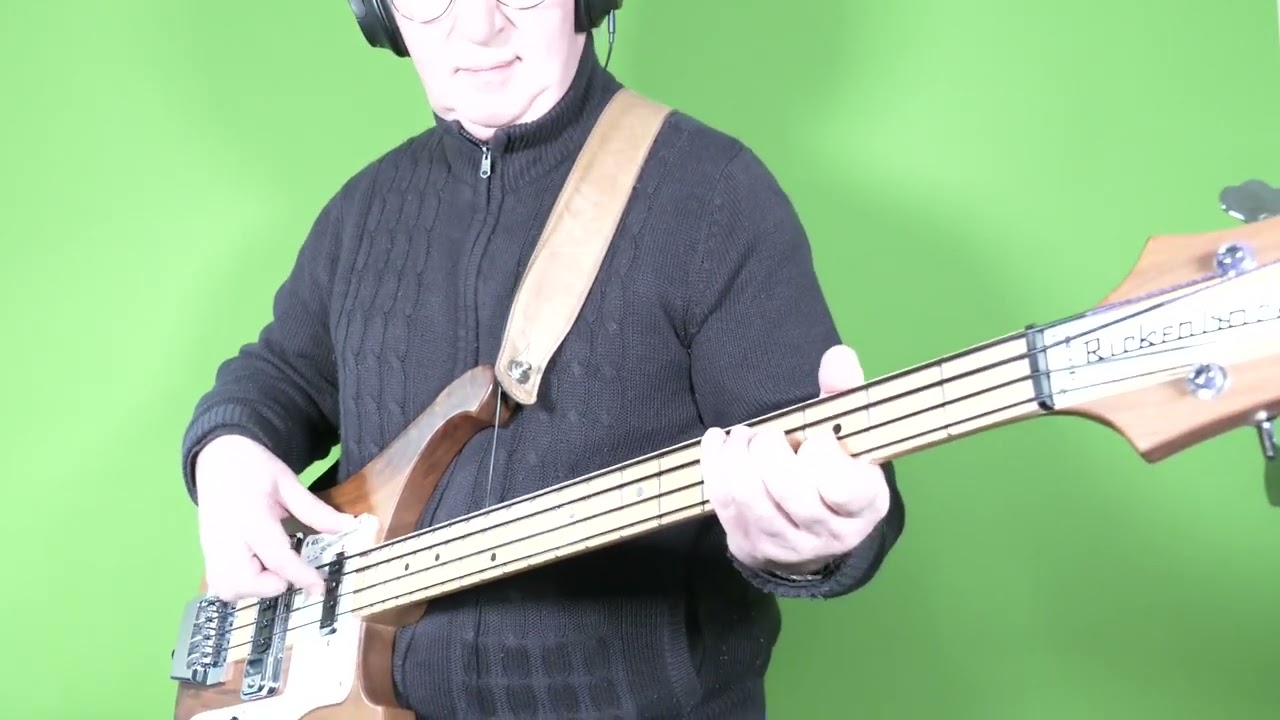 ROLLING STONES   BROWN SUGAR BASS COVER