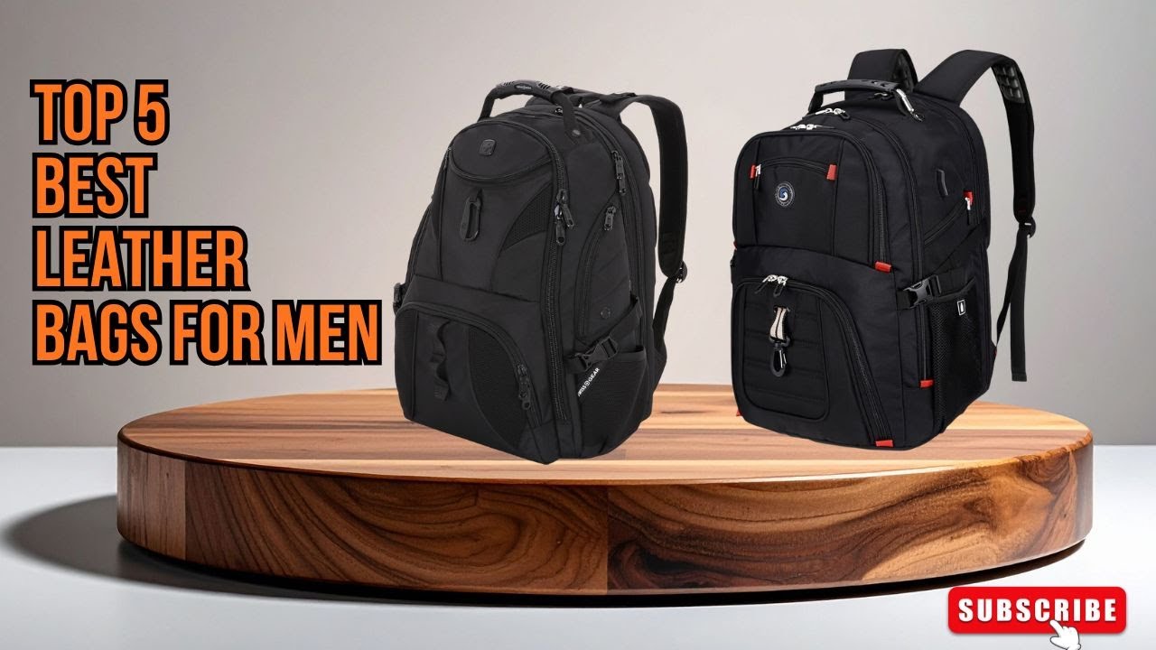 Top 5 Best Leather Bags for Men in 2026 | Best Leather Bags For Men Under 1000 ! Honest Review