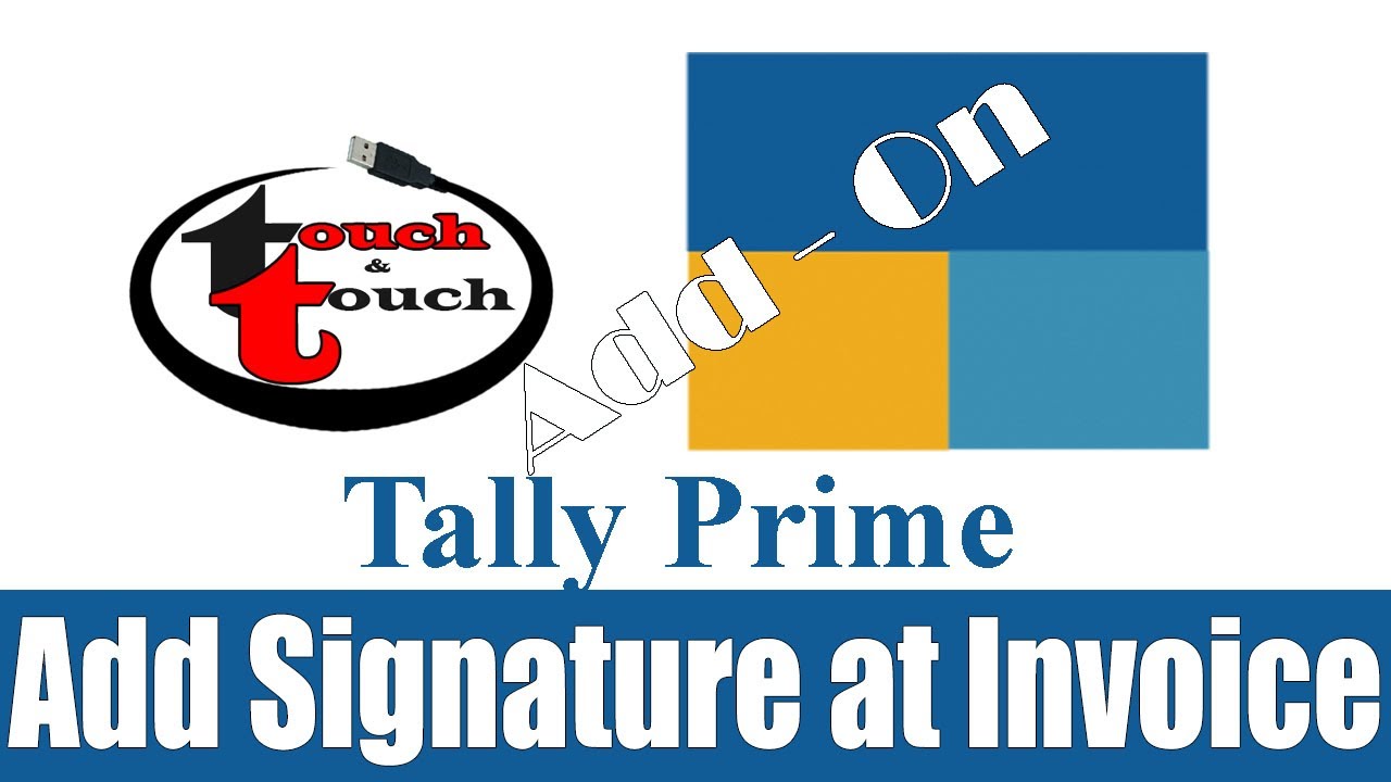 Tally Prime  Add signature in sales invoice tamil tutorial