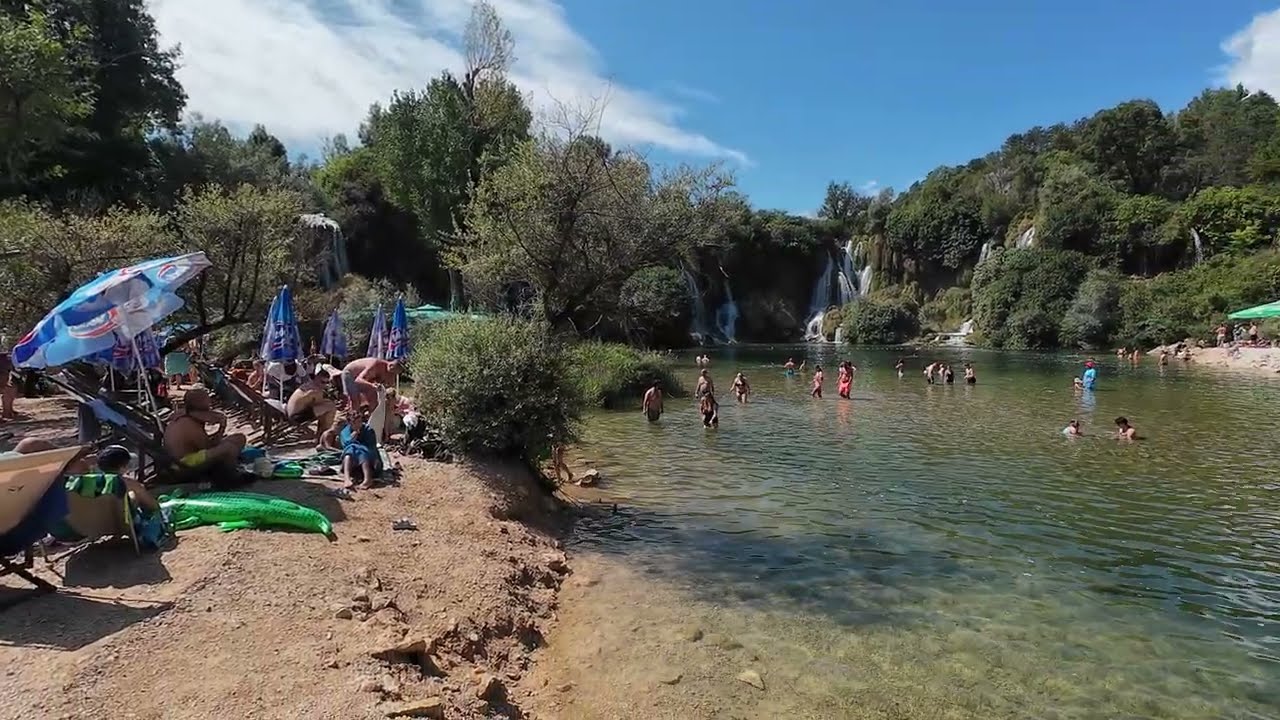 Wodospady Kravica - Bośnia i Hercegowina 4K