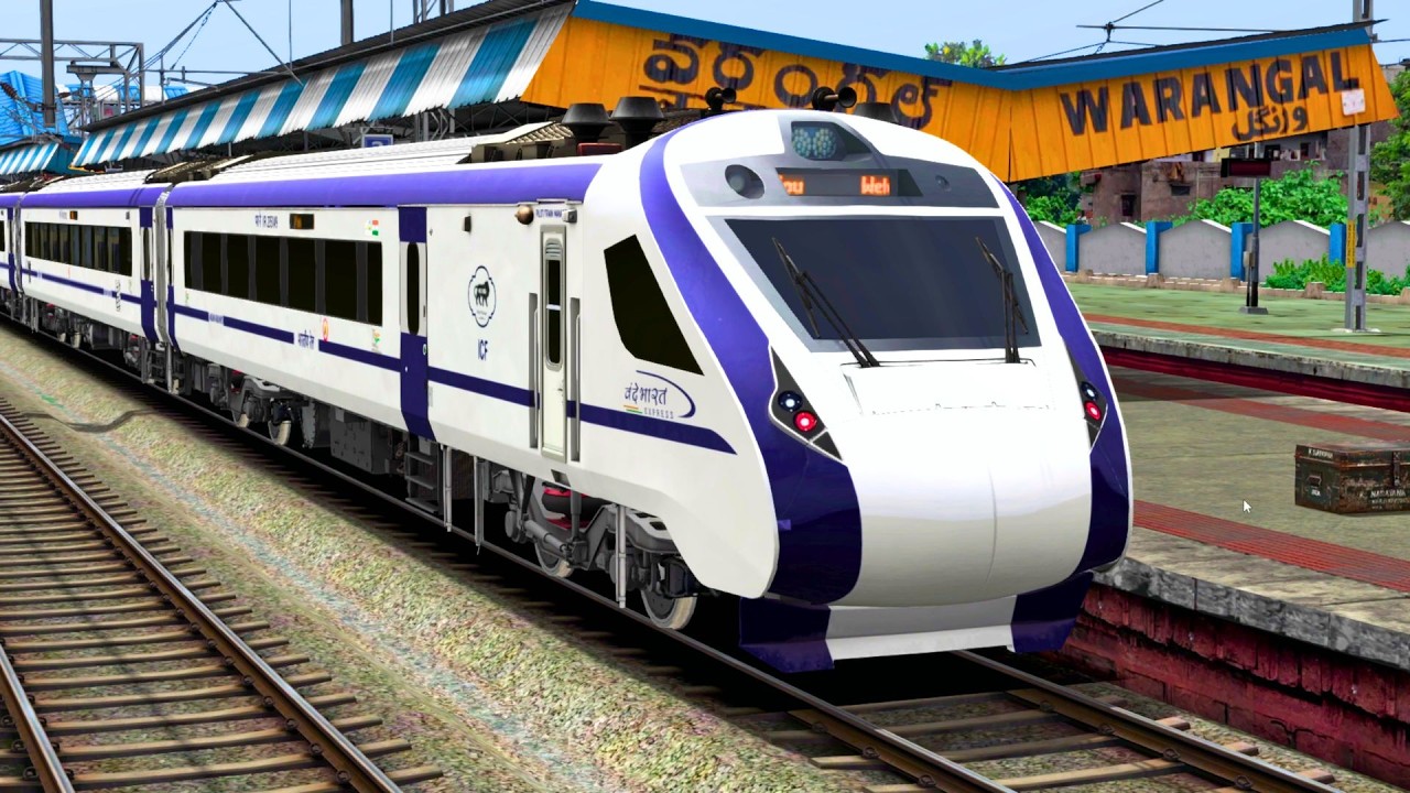 20835 - Visakhapatnam VB Express | RAILWORK | TRAIN SIMULATOR | BUMPY RAILROAD | NTG GAMING