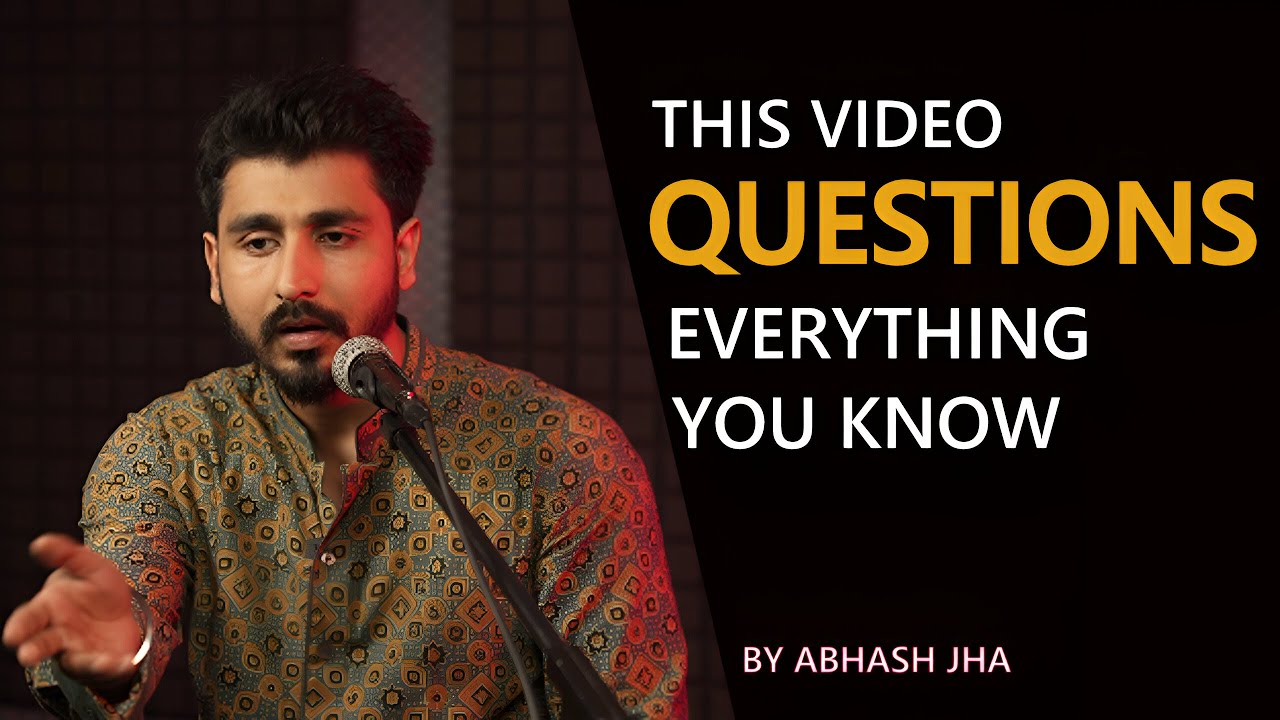 Dimag Fatt Gaya Soch Ke 😲 | These Lines Hit Hard | Abhash Jha Poetry | Rhyme Attacks