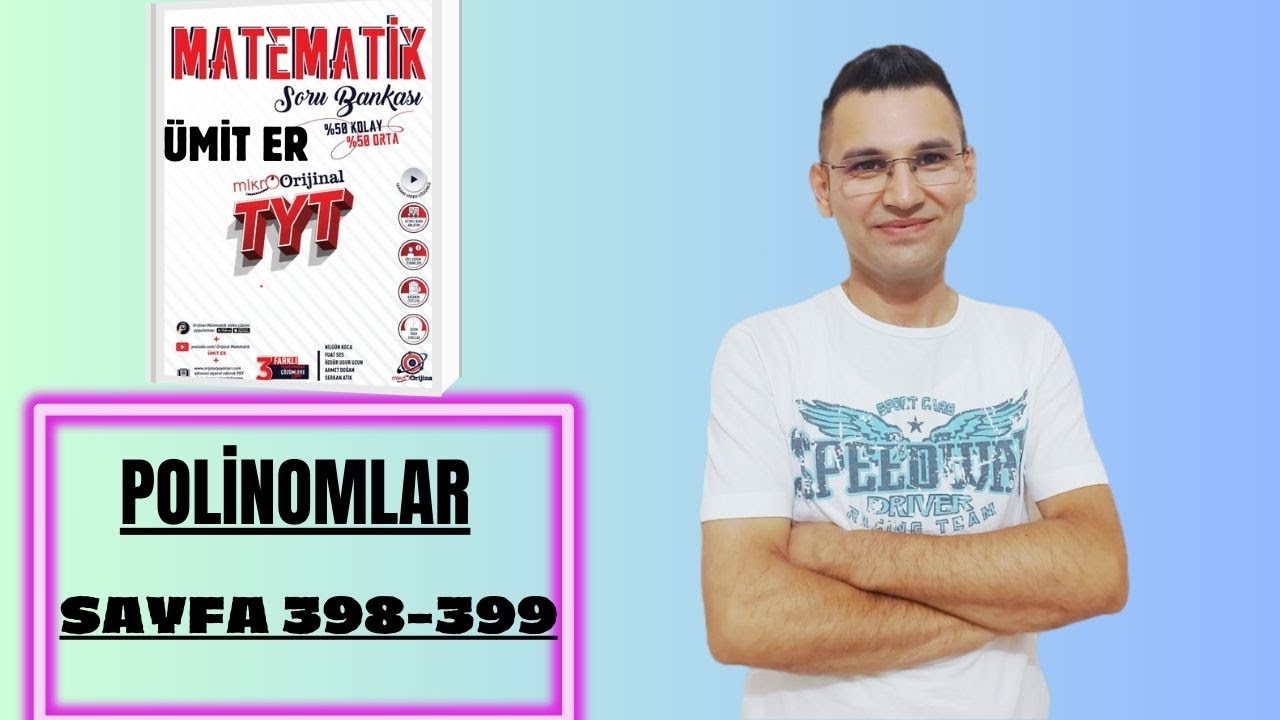MİKRO TYT SORU BANKASI  |POLİNOMLARI  SAYFA 398-399| @umiter55  #yks2025 #kamp