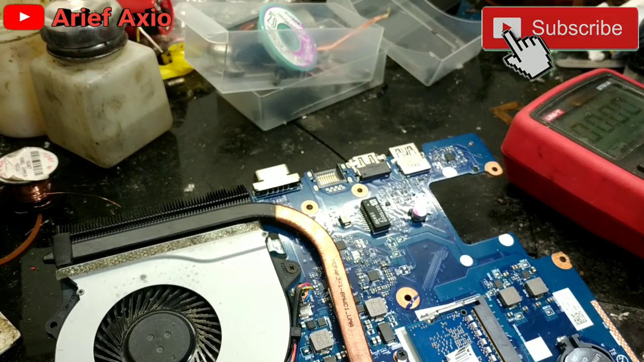 Analisa laptop mati total yang tepat