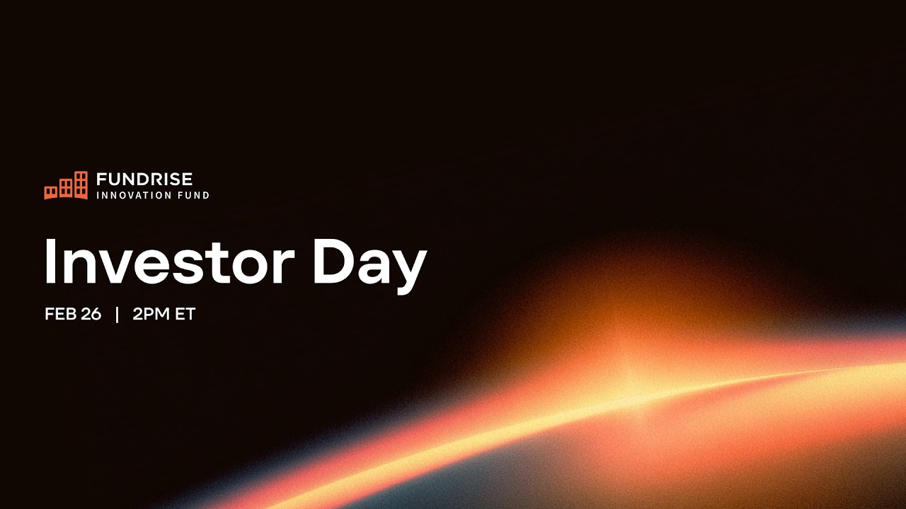 Fundrise Innovation Fund (VCX) | Investor Day 2026