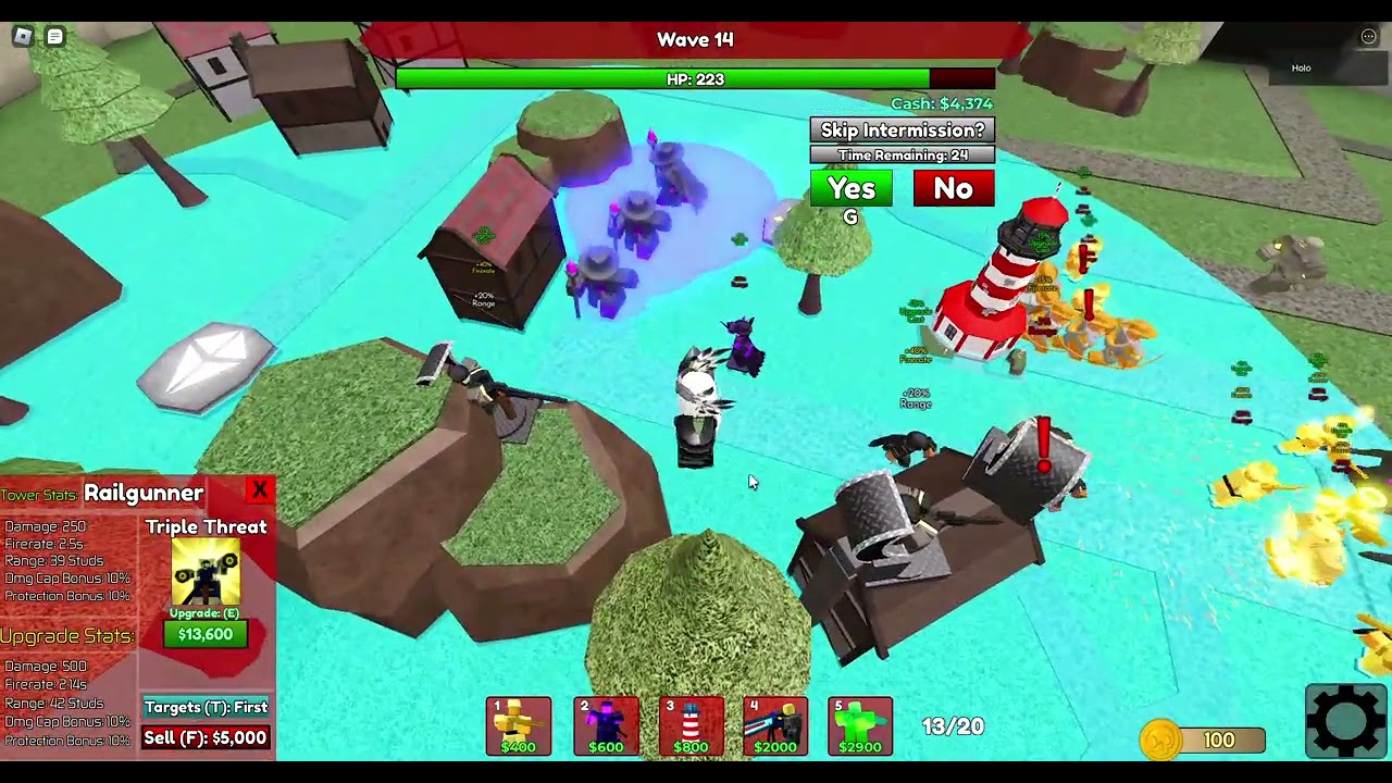 Base Defence Solo Celestial Clash Roblox