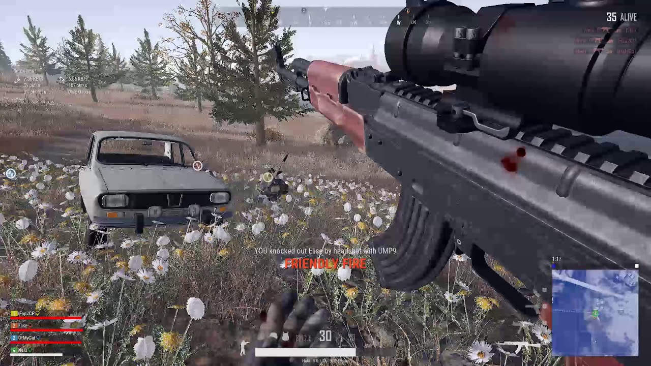 PUBG teamkilling griefers get a taste of their own medicine and then complain when I fire back