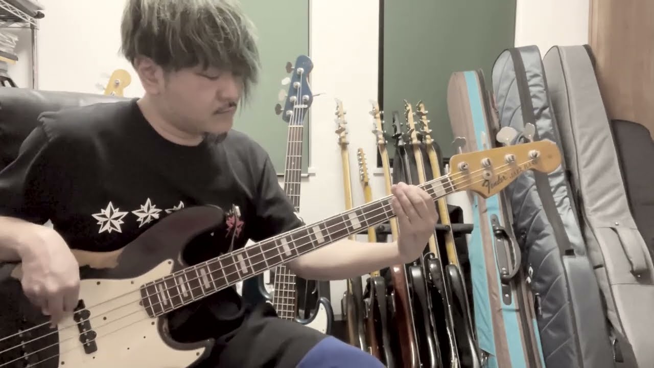 ナノ（NANO）【Born to be】【bass cover】10年記念にベース弾いた