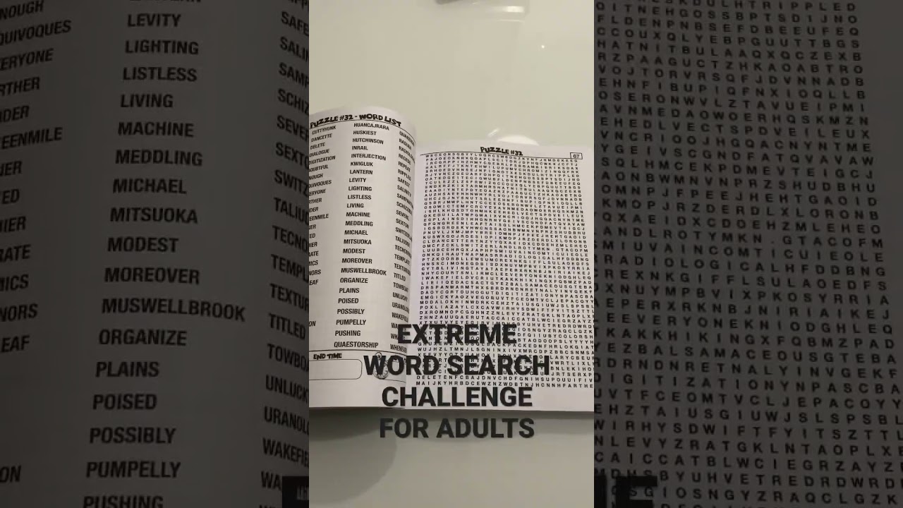 EXTREME WORD SEARCH CHALLENGE FOR ADULTS - Buy on Amazon at  