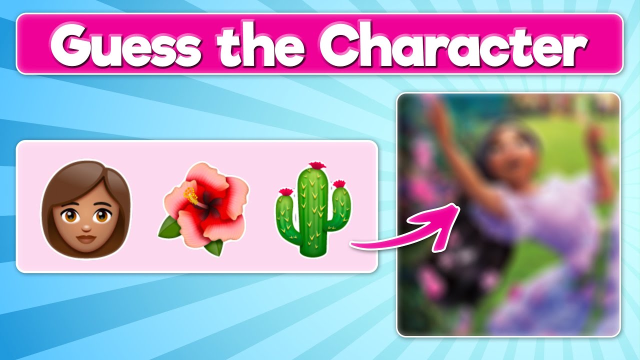 Guess the Encanto Character by the Emojis | Encanto Quiz
