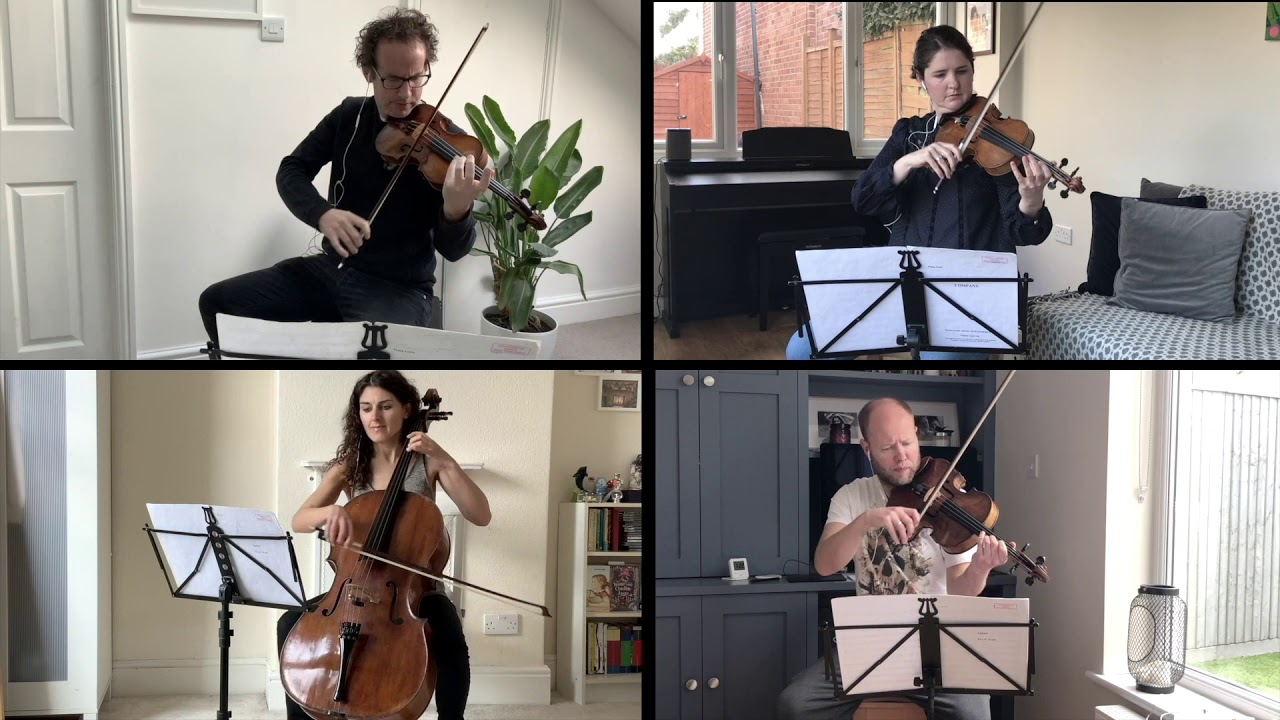 Philip Glass String Quartet No.2 'Company' 3rd movement
