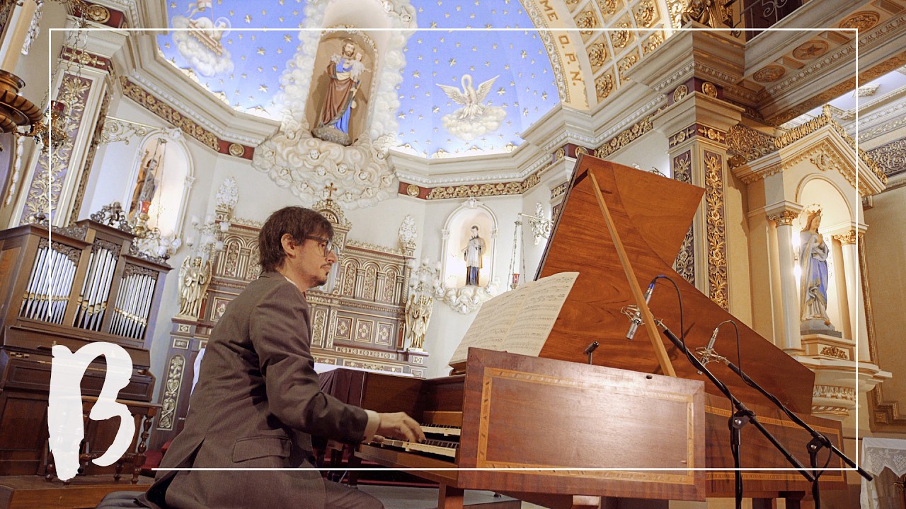 Bach, Chacona da Partita para Violino No. 2 em Ré menor BWV 1004, F. Cordella (cravo) | BACH BRASIL