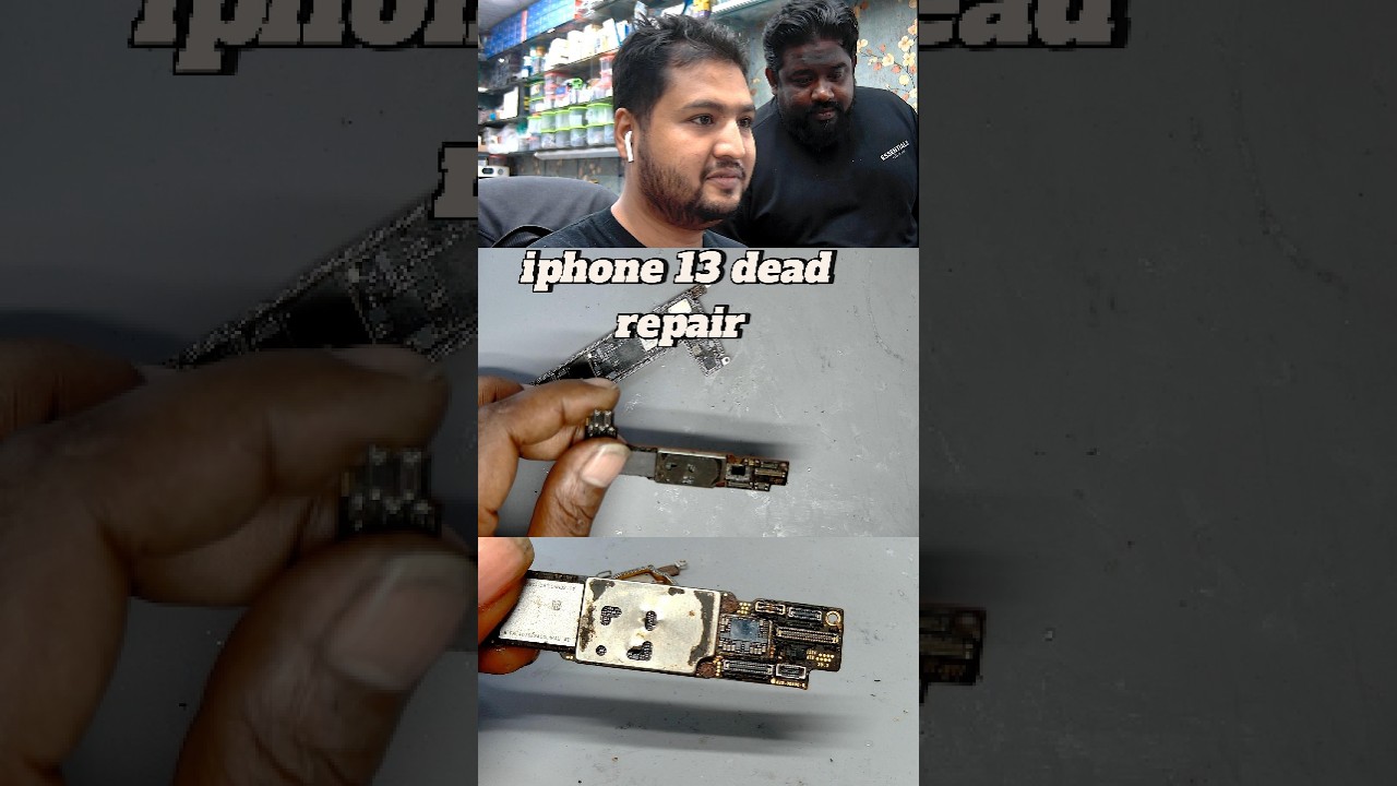 iphone 13 dead repair CPU repair board swap