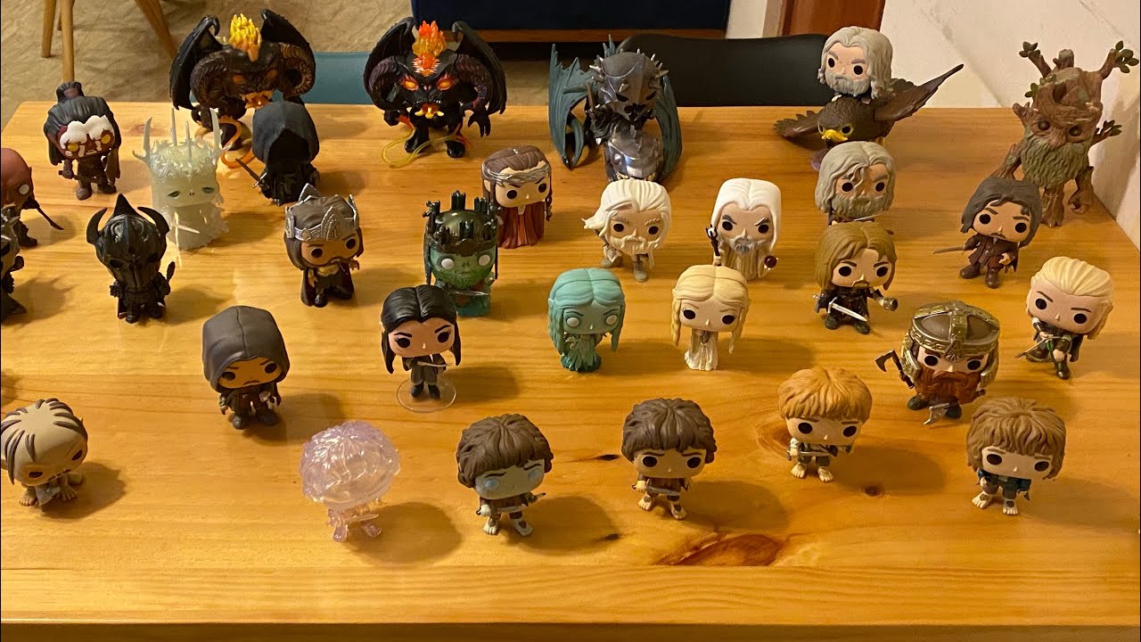 ¡Lo logramos! Colección COMPLETA de Funkos The Lord Of The Rings