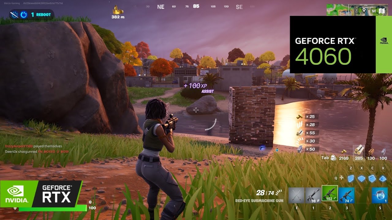 Fortnite | RTX 4060 8GB ( FHD Ultra Settings )