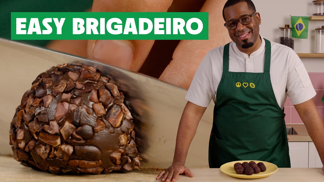 Brazilian Brigadeiro 🇧🇷| Simple Chocolate Truffle Recipe with Cocoa