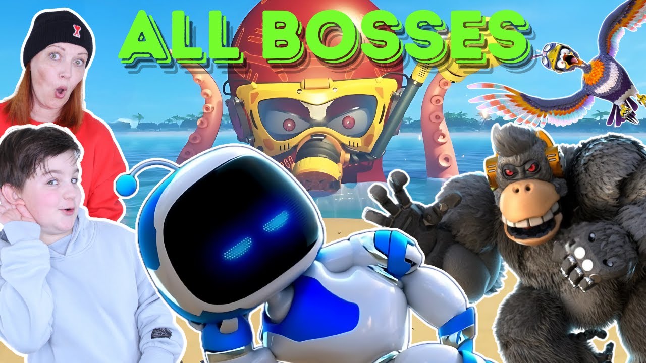 ASTRO BOT: All Bosses Speedrun | Gameplay with Ima and Jessy