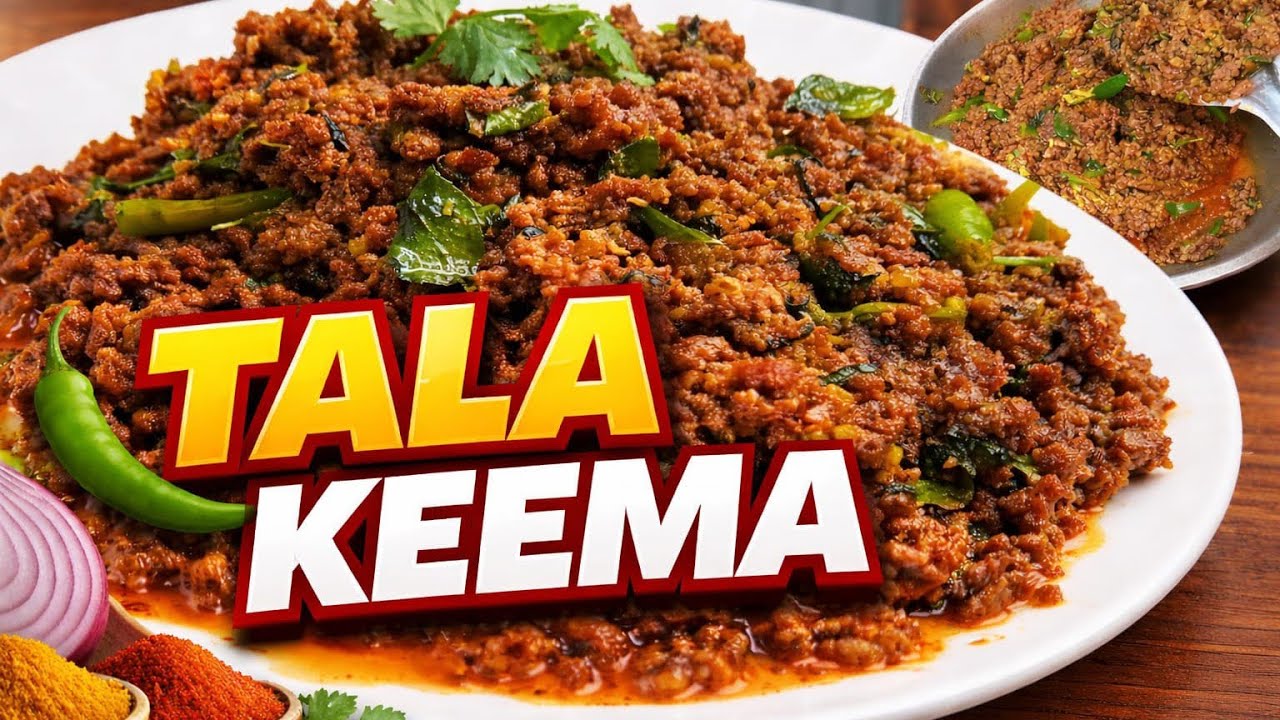 Restaurant Style Tala Keema | Ramzan Special Tala Keema | मसालेदार होटल स्टाइल तला कीमा #easyrecipe 