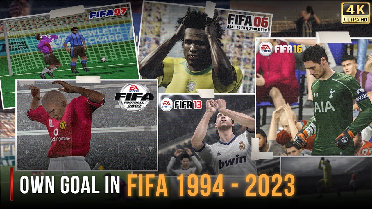 Автогол в каждой игре FIFA | FIFA 1994-2023 | 4K 60FPS