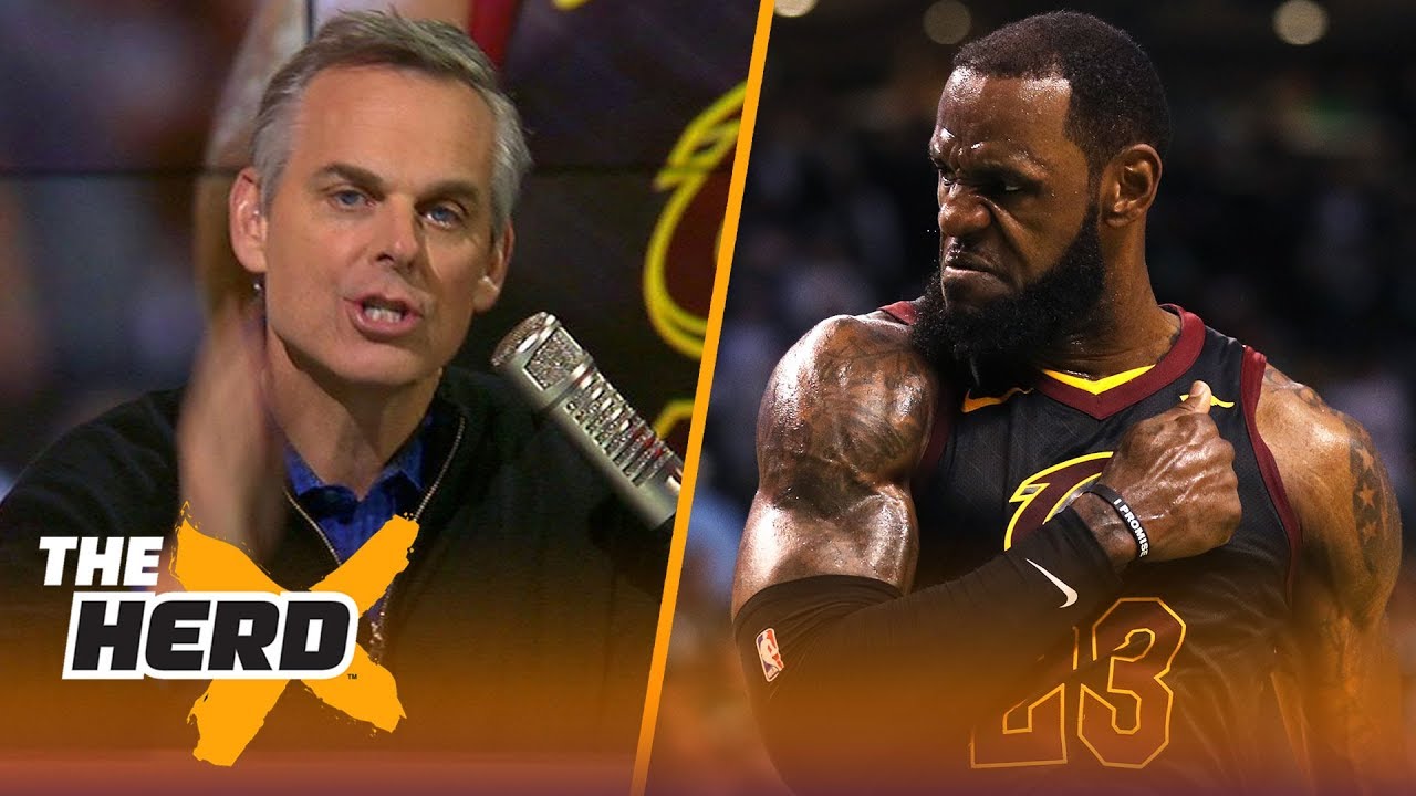 Colin Cowherd on LeBron's epic Game 7 win over Boston, Talks Durant's pressure | NBA | THE HERD