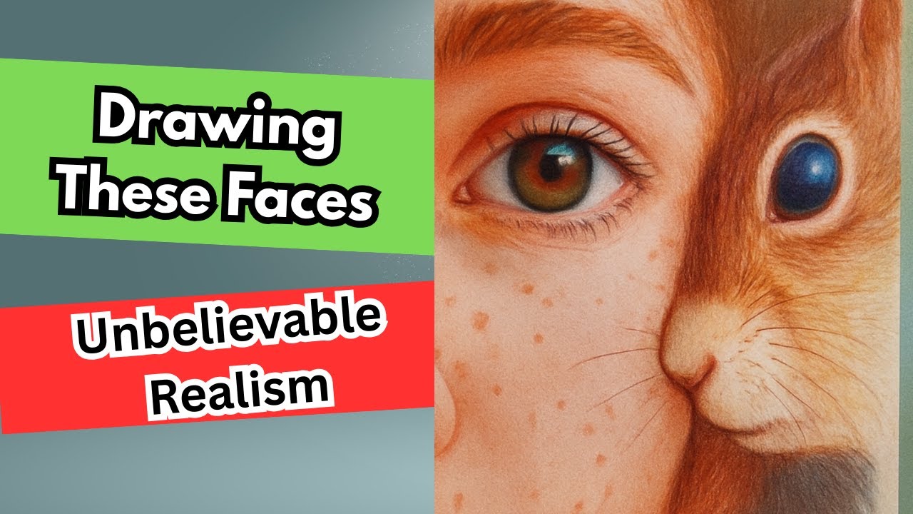 How I Made These Faces Look Real! (Step by Step)