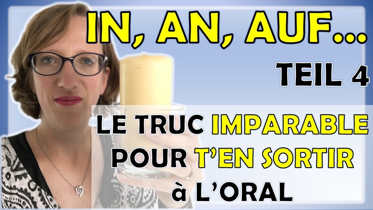 der, die, das, dem, den... le TRUC IMPARABLE pour t'en sortir à L'ORAL en allemand !