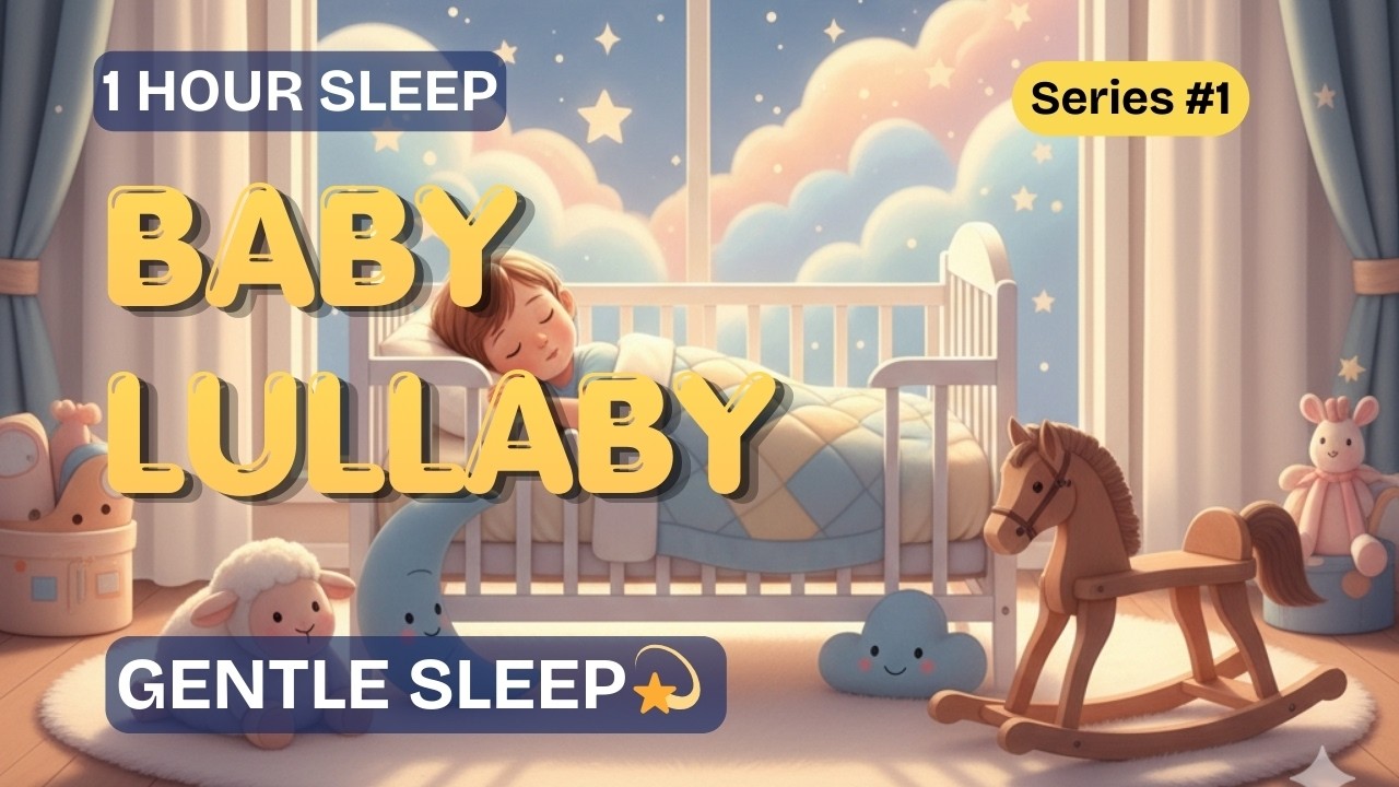 1 Hour Baby Sleep Music 🌙 Gentle Piano, Music Box & Chimes Lullaby | Series #1